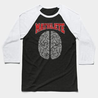 Mathlete Logo Baseball T-Shirt